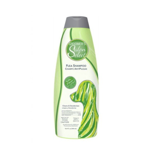 SYNERGYLABS Groomer's Salon Select FLEA Flea Shampoo Szampon przeciw pchłom dla psów - 544 ml.jpg