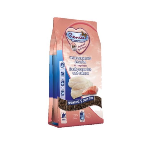 RENSKE ADULT MAXI FRESH OCEANFISH WITH SALMON Karma sucha bezzbożowa ze świeżych ryb oceanicznych z łososiem dla dorosłych kotów większych ras -  1,5 kg.jpg