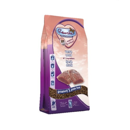 RENSKE ADULT CAT FRESH DUCK Karma sucha bezzbożowa z kaczką dla dorosłych kotów - 1,5 kg.jpg
