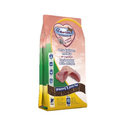RENSKE KITTEN FRESH TURKEY &amp; CHICKEN Karma sucha bezzbożowa z indykiem i kurczakiem dla kociąt - 1,5 kg.jpg