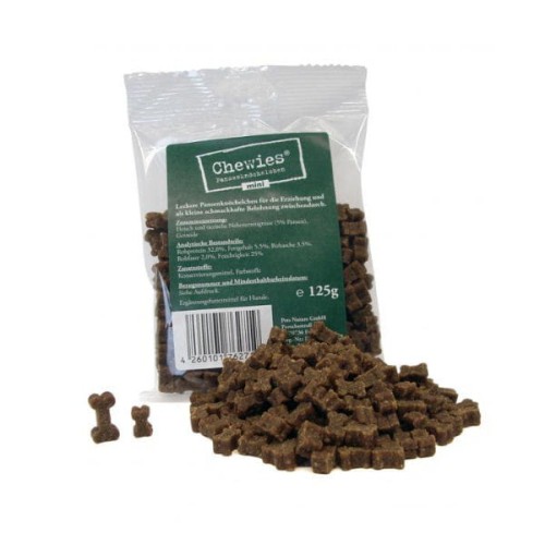 CHEWIES Kosteczki MINI ze żwaczem dla psów małych ras -  125 g.jpg