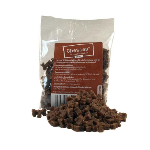 CHEWIES Kosteczki MINI ze dziczyzną dla psów - 200 g.jpg