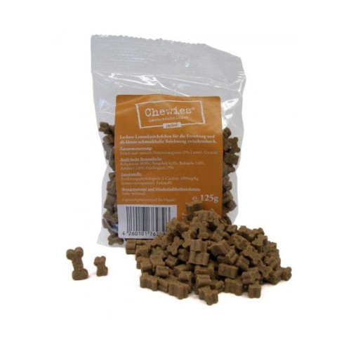 CHEWIES Kosteczki MINI z jagnięciną dla psów małych ras -  125 g.jpg