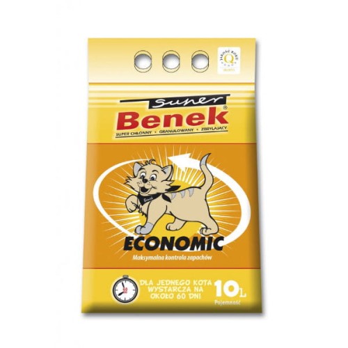 CERTECH SUPER BENEK Economic 10l - żwirek dla kota.jpg