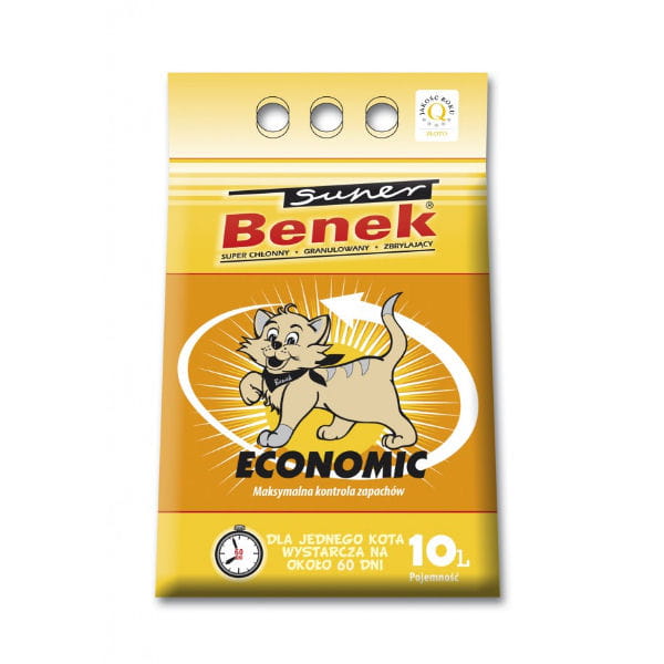 CERTECH SUPER BENEK Economic 10l - żwirek dla kota.jpg