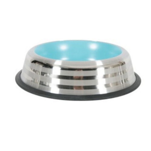 ZOLUX Miska antypoślizgowa inox MERENDA dla psów - 1 l - kolor niebieski.jpg