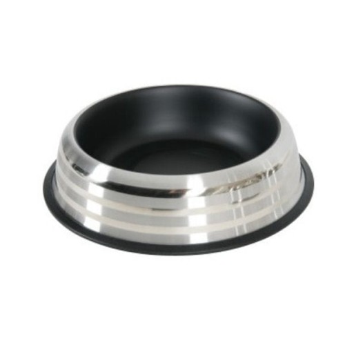 ZOLUX Miska antypoślizgowa inox MERENDA dla psów - 1,8 l - kolor czarny.jpg
