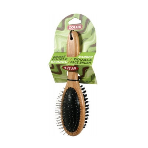 ZOLUX BAMBOU Szczotka podwójna mała dla psa (1).jpg