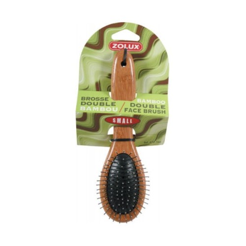 ZOLUX BAMBOU Szczotka podwójna mała dla psa.jpg