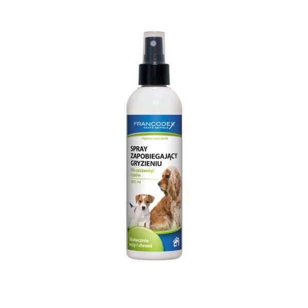 FRANCODEX Spray przeciwko obgryzaniu przez psy i szczenięta - 200 ml.jpg