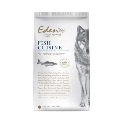 EDEN FISH CUISINE Karma sucha z łososiem i śledziem dla szczeniąt, psów dorosłych i seniorów ras średnich i dużych -.jpg