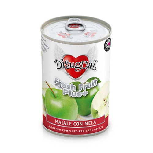 DISUGUAL FRESH FRUIT Karma mokra monobiałkowa z wieprzowiną i jabłkiem dla psów - 400g.jpg