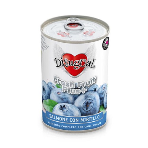 DISUGUAL FRESH FRUIT Karma mokra monobiałkowa z łososiem i borówkami dla psów - 400 g.jpg