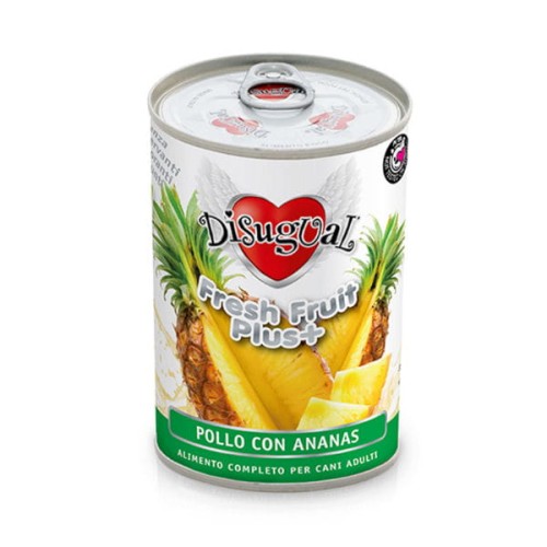 DISUGUAL FRESH FRUIT Karma mokra monobiałkowa z kuczakiem i ananasem dla psów - 400 g.jpg