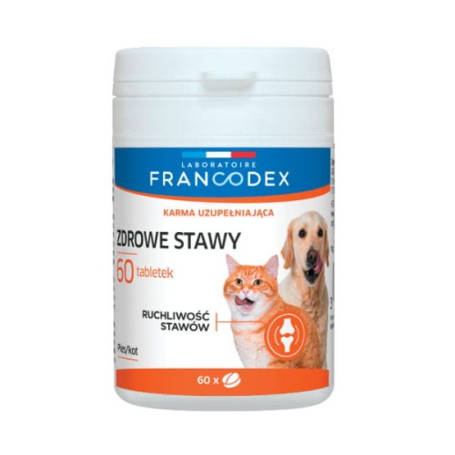 FRANCODEX Zdrowe stawy - tabletki dla psów i kotów - 60 szt..jpg