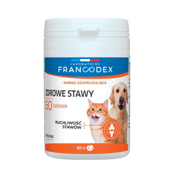 FRANCODEX Zdrowe stawy - tabletki dla psów i kotów - 60 szt..jpg