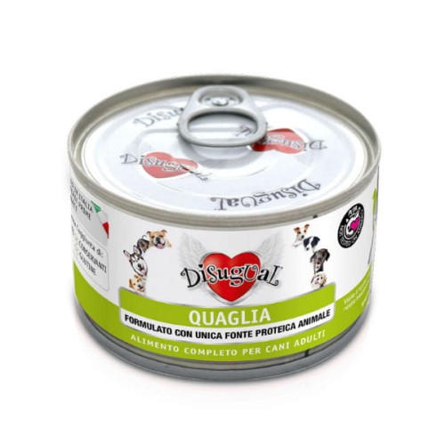 DISUGUAL MONOPROTEIN Karma mokra z przepiórką dla psów - 150 g.jpg