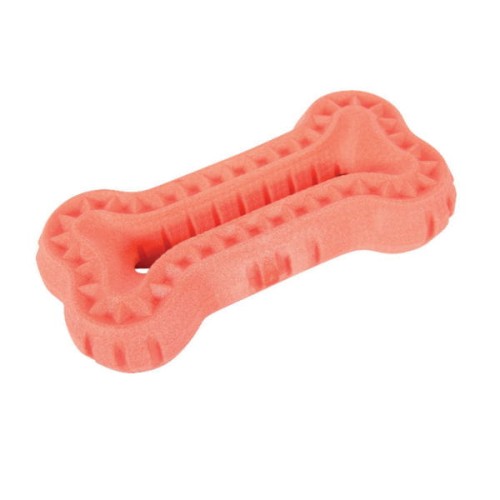ZOLUX Zabawka TPR MOOS kość 16 cm - kolor pomarańczowy.jpg