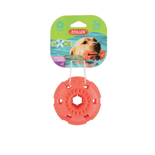 ZOLUX Zabawka TPR MOOS piłka 9,5 cm - pomarańczowa.jpg