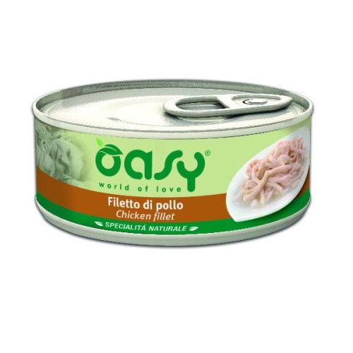 OASY NATURAL Karma uzupełniająca mokra - kurczak dla kotów - 150 g.jpg