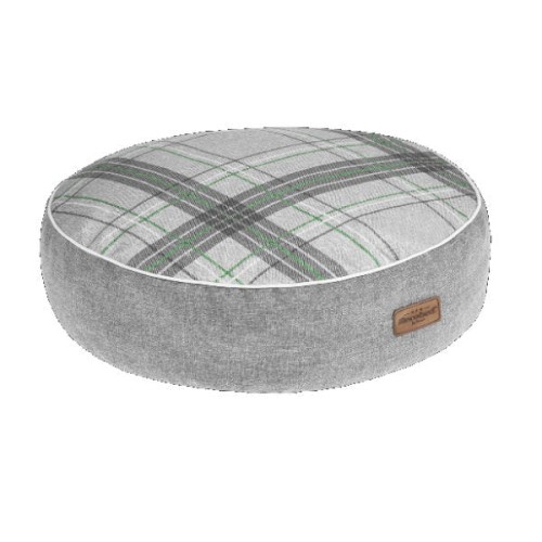 RECOBED Pufa BARENTS dla psa lub kota - krata ciemna.jpg