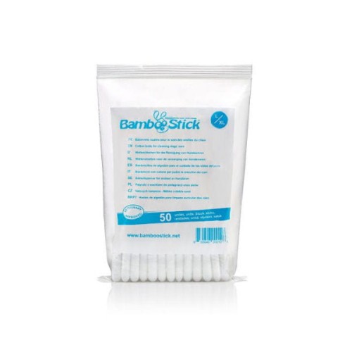 BAMBOOSTICK Patyczki do czyszczenia psich uszu - rozmiar L- XL - 50 szt..jpg