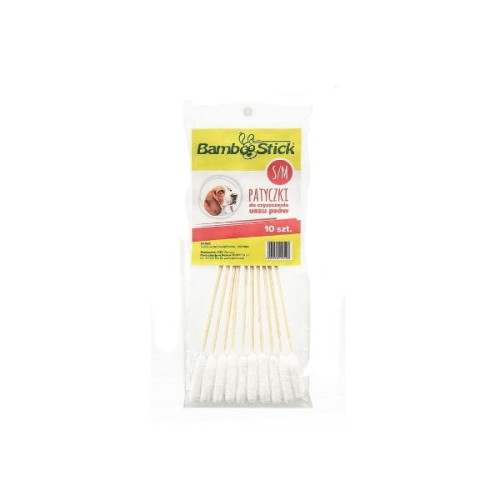 BAMBOOSTICK Patyczki do czyszczenia psich uszu - rozmiar S-M - 10 szt..jpg