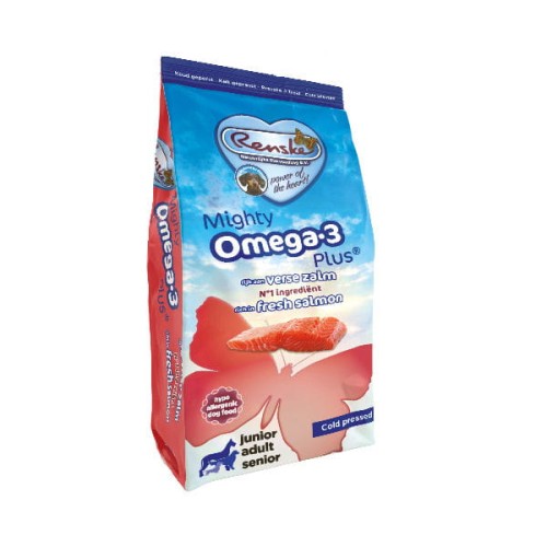 RENSKE MIGHTY OMEGA PLUS Karma sucha PREMIUM ze świeżym łososiem tłoczona na zimno dla psów wszystkich ras.jpg