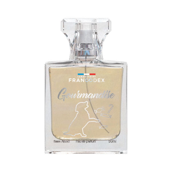 FRANCODEX Perfumy Gourmandise o zapachu waniliowym dla psów - 50 ml.jpg