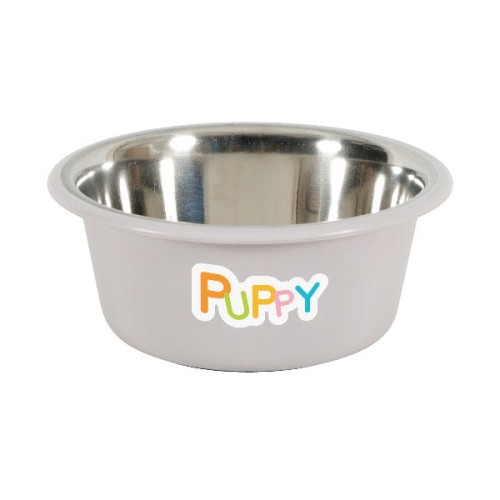 ZOLUX Miska plastikowa PUPPY z podstawką antypoślizgową - 850 ml - kolor mysi.jpg