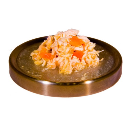 MOONLIGHT - DINNER nr 5 - naturalna karma z kurczakiem , kałamarnicami i warzywami w sosie własnym dla kotów - 80 g.jpg