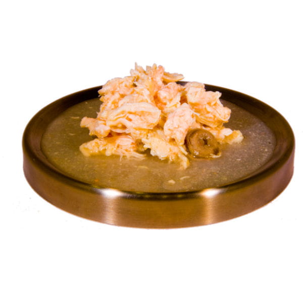 MOONLIGHT - DINNER nr 1 - naturalna karma z kurczakiem i sercami z kurczaka w sosie własnym dla kotów - 80 g.jpg