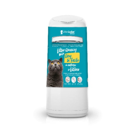 LITTERLOCKER DESIGN Kosz na zużyty żwirek - biały.jpg
