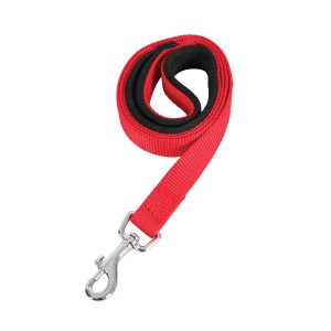 ZOLUX Smycz NYLON KOMFORT - 2.5 cm -  kolor czerwony