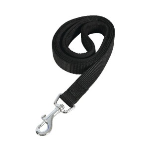 ZOLUX Smycz NYLON KOMFORT - 2.5 cm -  kolor czarny