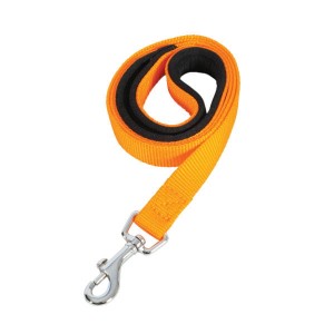 ZOLUX Smycz NYLON KOMFORT -  2 cm -  kolor pomarańczowy