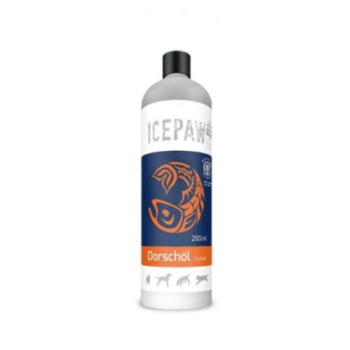 ICEPAW HIGH PREMIUM Dorsch Oil Olej z dorsza dla psów - 250 ml.jpg