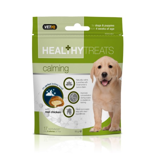 Vetiq Przysmaki uspokajające dla szczeniąt i psów Healthy Treats Calming For Dogs and Puppies 50g.jpg