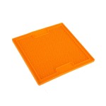 LICKIMAT Mata SOOTHER dla psa lub kota - kolor pomarańczowy