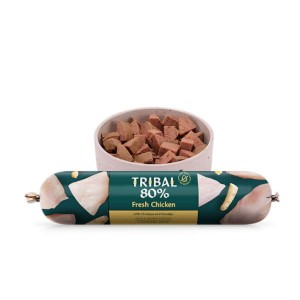 TRIBAL FRESH CHICKEN Karma mokra z kurczakiem w batonie dla psa - 750 g  x 4 szt. 