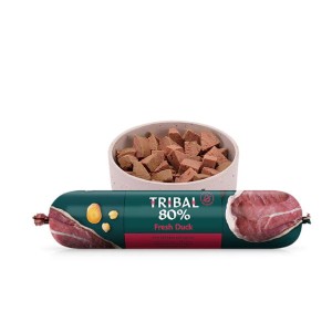 TRIBAL FRESH DUCK  Karma mokra z kaczką w batonie dla psa - 750 g  x 4 szt.  