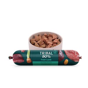 TRIBAL FRESH LAMB Karma mokra z jagnięciną w batonie dla psa - 750 g  x 4 szt.