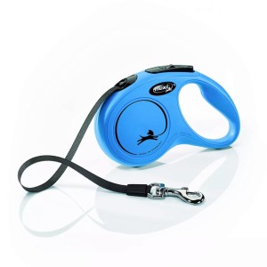 FLEXI NEW CLASSIC Smycz automatyczna S taśma 5 m - różne kolory