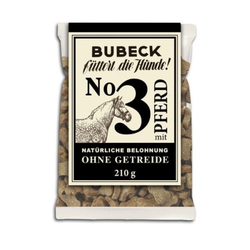 BUBECK Ciasteczka bezglutenowe No.3 z koniną dla psów - 210 g (2).jpg