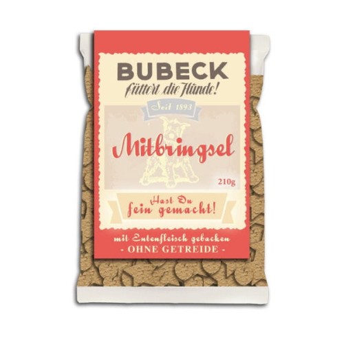 BUBECK Ciasteczka Mitbringsel bezglutenowe z kaczką i amarantusem dla psów - 2.jpg