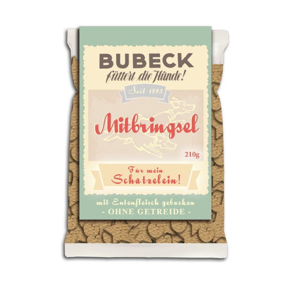 BUBECK Ciasteczka Mitbringsel bezglutenowe z kaczką i amarantusem dla psów - 3.jpg