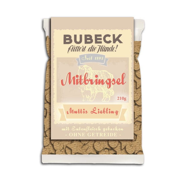 BUBECK Ciasteczka Mitbringsel bezglutenowe z kaczką i amarantusem dla psów - 5.jpg