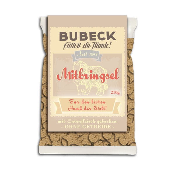 BUBECK Ciasteczka Mitbringsel bezglutenowe z kaczką i amarantusem dla psów - 6.jpg