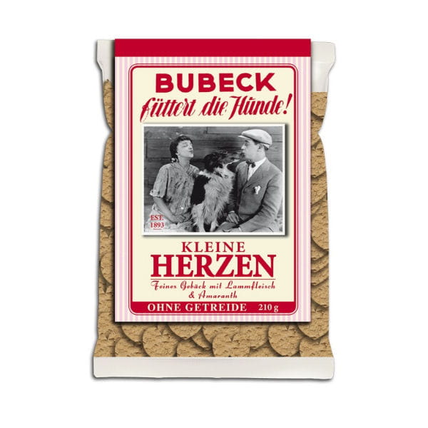 BUBECK Ciasteczka bezglutenowe Kleine Herzen z jagnięciną i amarantusem dla psów.jpg