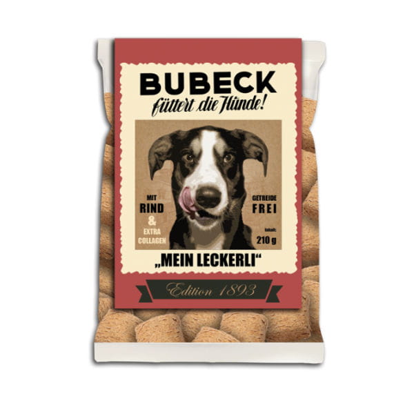 BUBECK Ciasteczka Mein Leckerli z  wołowiną dla psów.jpg